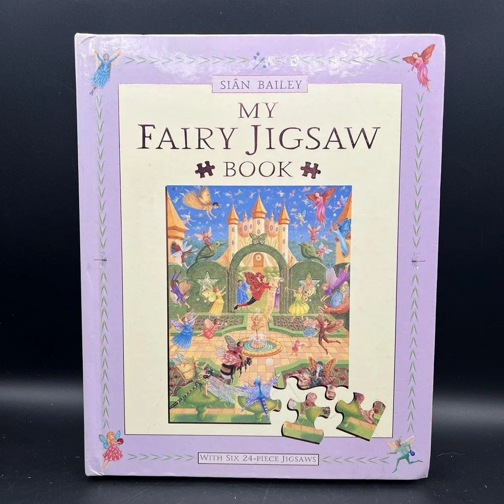 My‎ Fairy Jigsaw Book by Sian Bailey  6 Puzzles each 24 Pieces 2002 - New Open